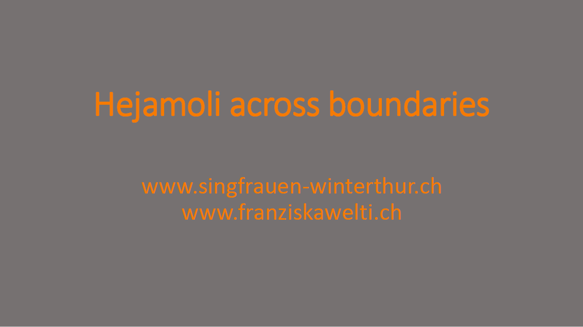 Hejamoli across boundaries