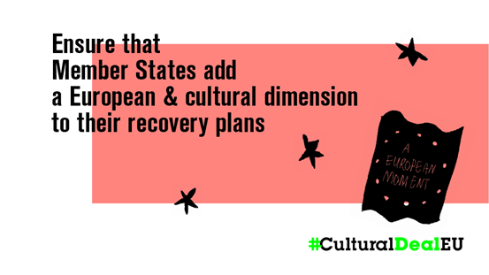 Secure a future for cultural life in Europe