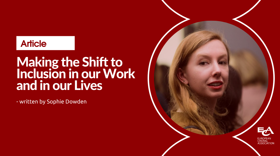 Making the Shift to Inclusion in our Work and in Our Lives