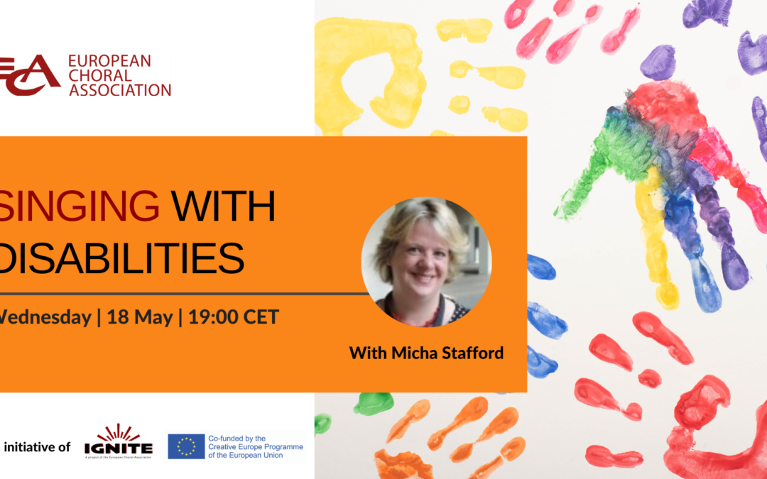 Online Webinar “Singing with Disabilities”