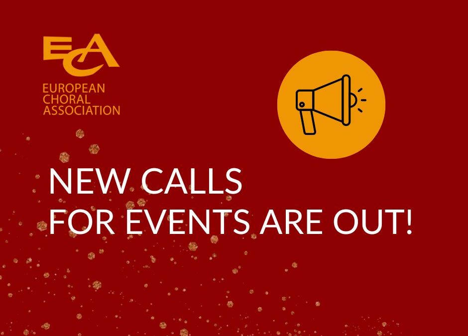 CALL FOR EVENTS IN 2024, 2025 OR 2026