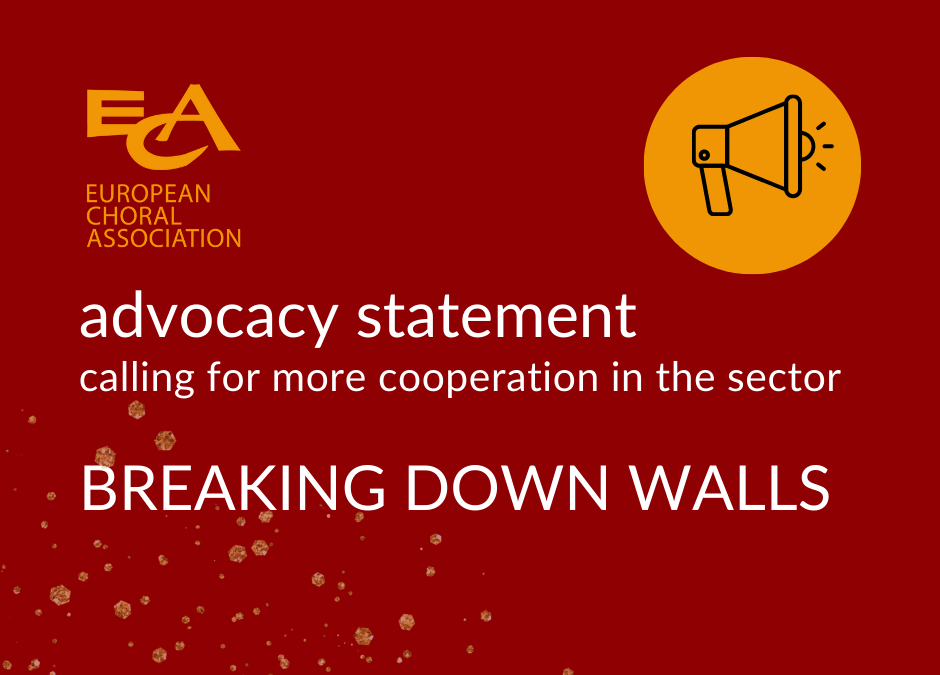 Breaking Down Walls – Advocacy statement calling for more cooperation in the sector