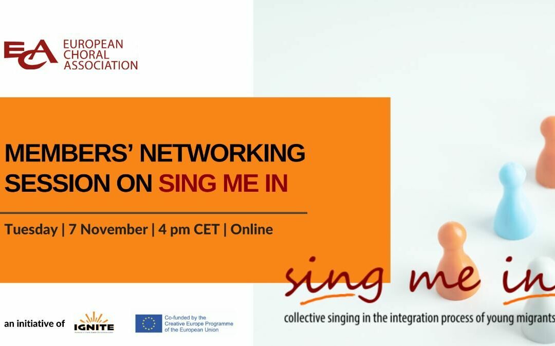 MEMBERS’ ONLINE NETWORKING SESSION ON SING ME IN