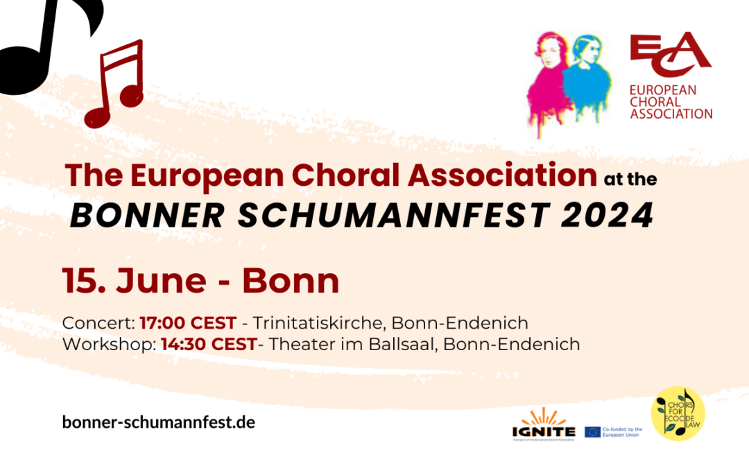 The European Choral Association at the Bonner Schumannfest 2024