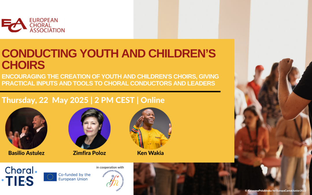 Webinar “Conducting Youth and Children’s Choirs”
