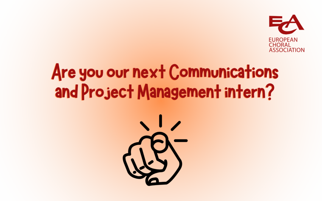 INTERNSHIP OPPORTUNITY IN COMMUNICATIONS AND PROJECT MANAGEMENT